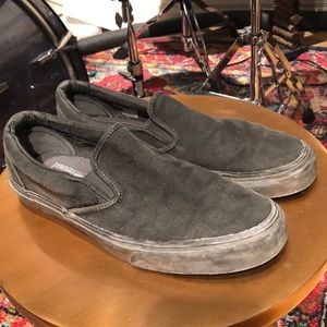 vans slip on overwashed